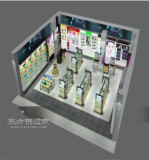 化妆品展示柜实木定制 雅枫展柜如何用“自然美学”提升品牌价值？